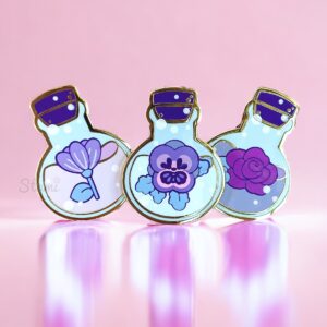 Potion Pins: Winter Shrubs Potion Pins: Winter Shrubs
